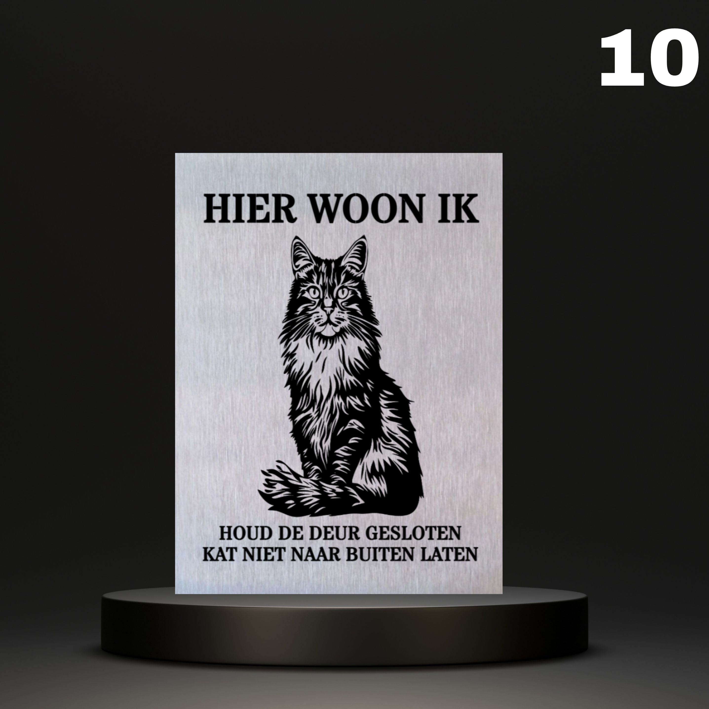 Kattenbord Kant en klaar Main Coon, Pers, Siamees