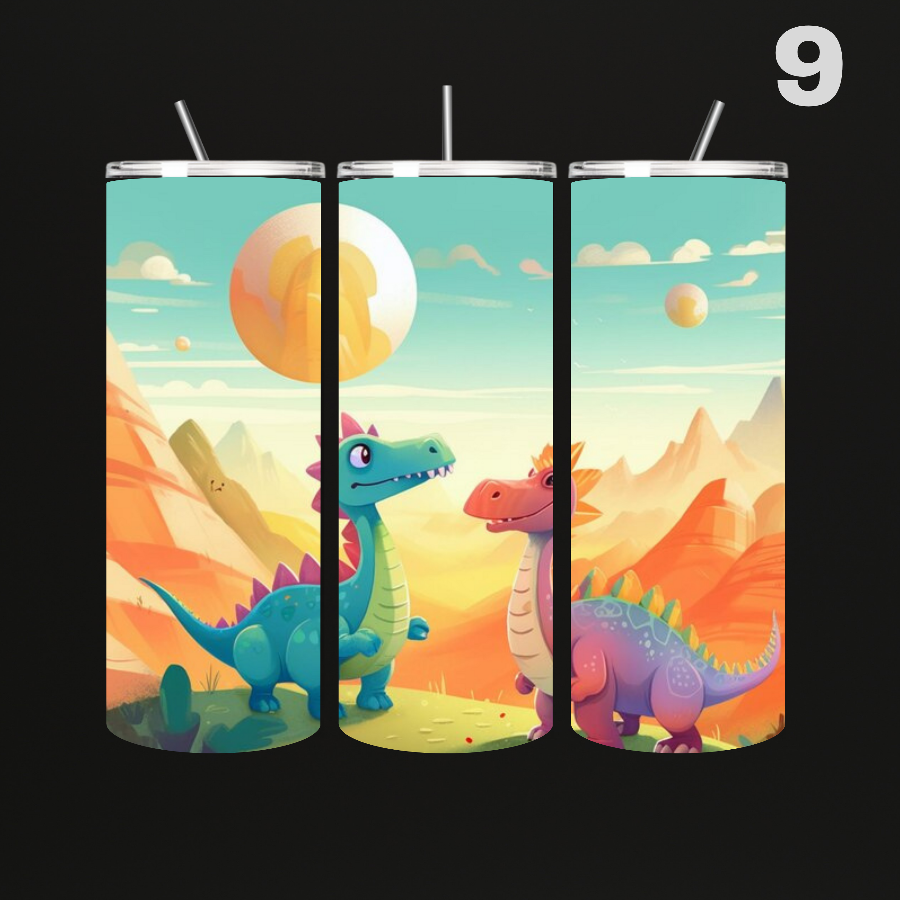 Tumbler Dino's