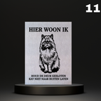 Kattenbord Kant en klaar Main Coon, Pers, Siamees