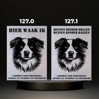 Waakbord Kant en klaar Herder & Collie