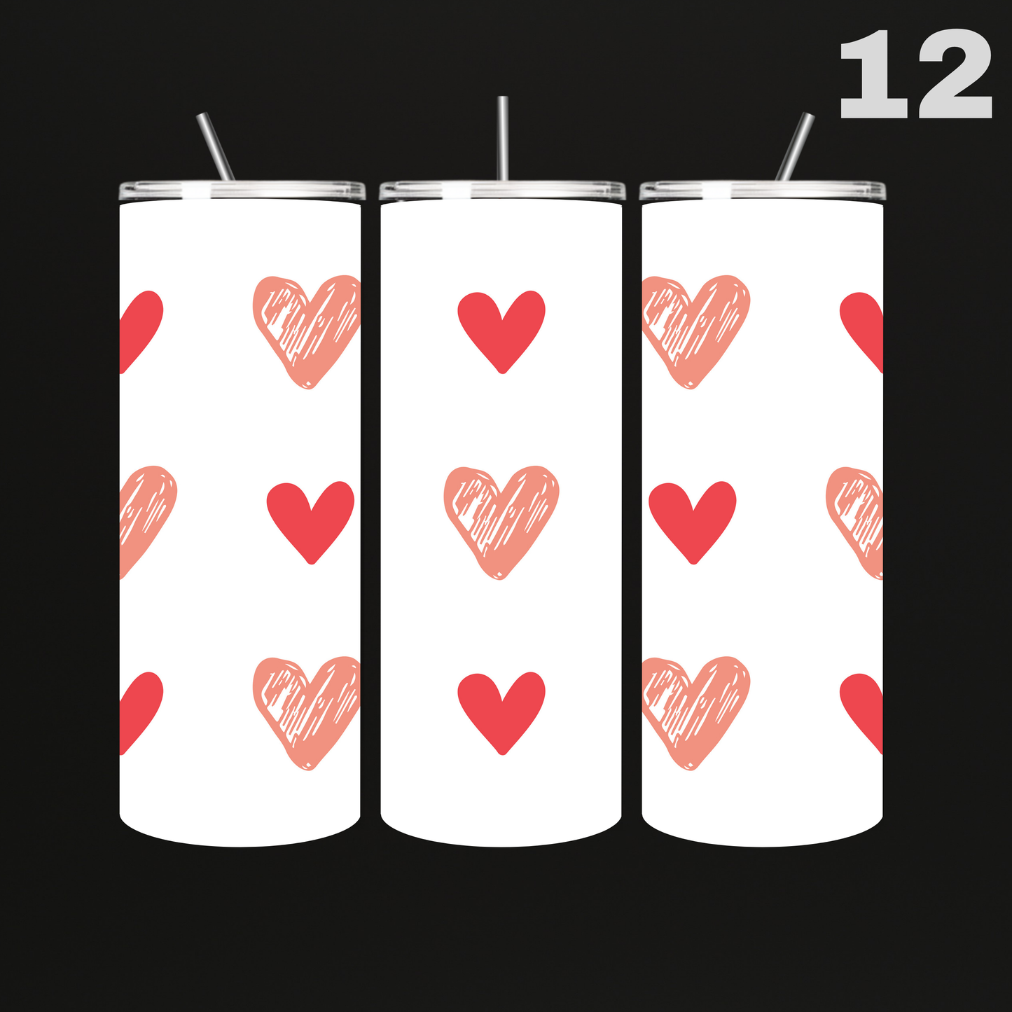 Tumblers Hartjes