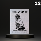 Kattenbord Kant en klaar Main Coon, Pers, Siamees