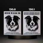 Waakbord Kant en klaar Herder & Collie
