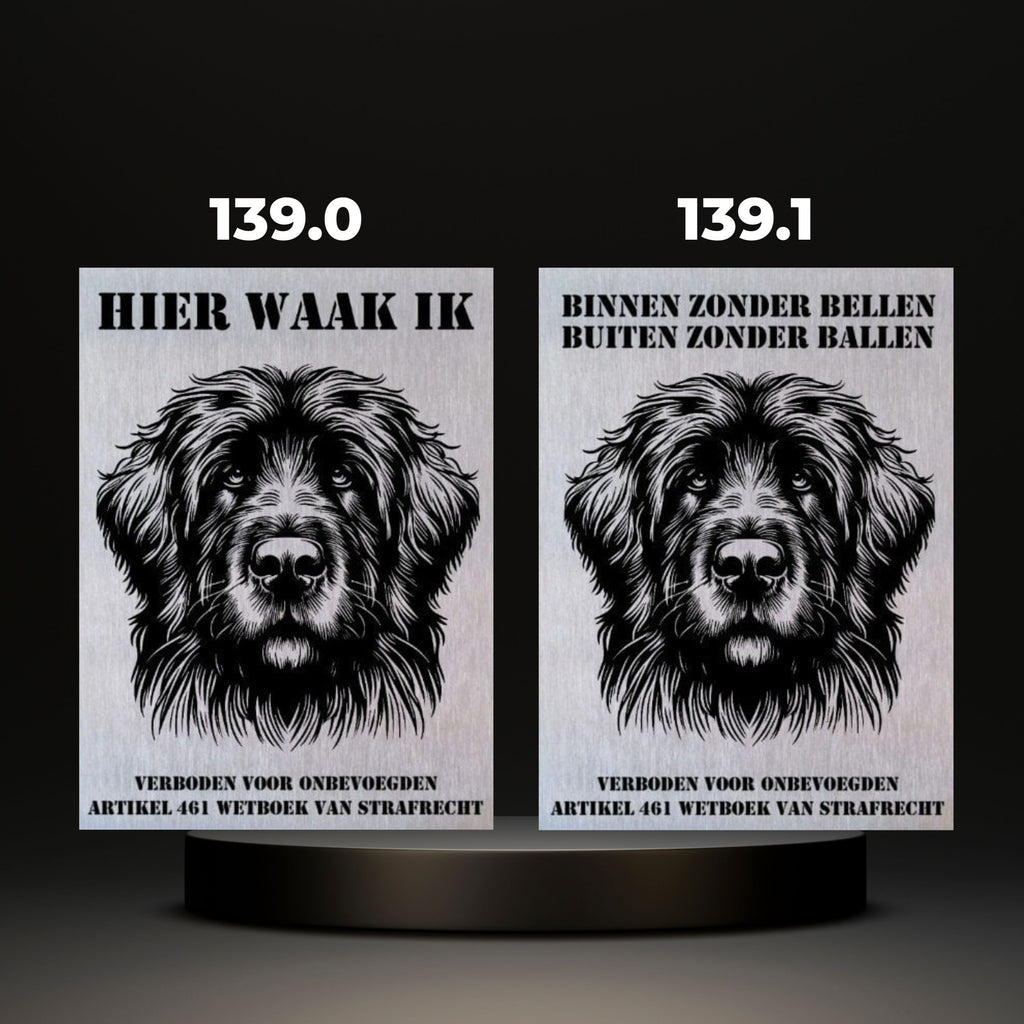Waakbord Kant en klaar Herder & Collie