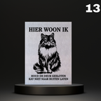 Kattenbord Kant en klaar Main Coon, Pers, Siamees