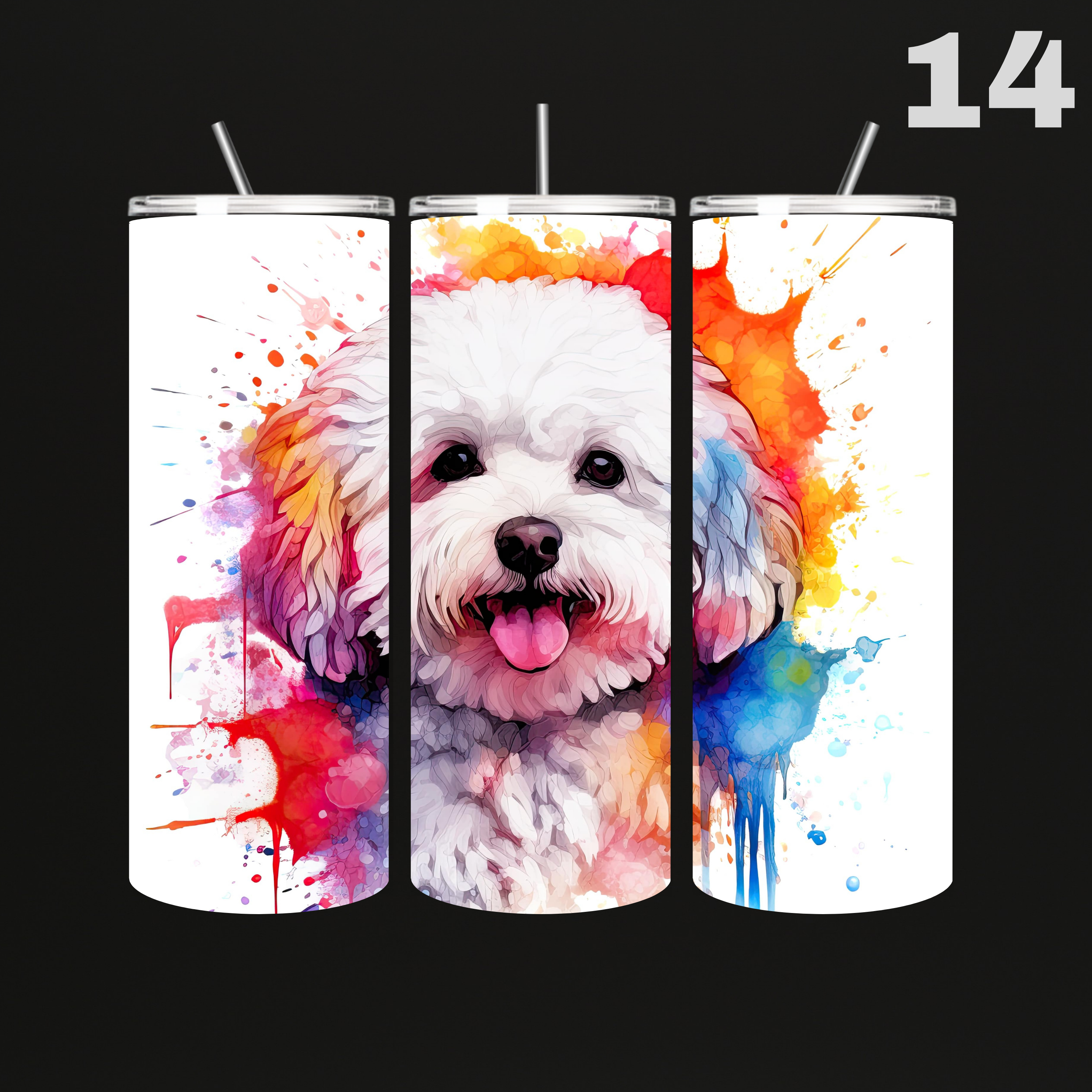 Tumbler Hond Olie
