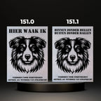 Waakbord Kant en klaar Herder & Collie