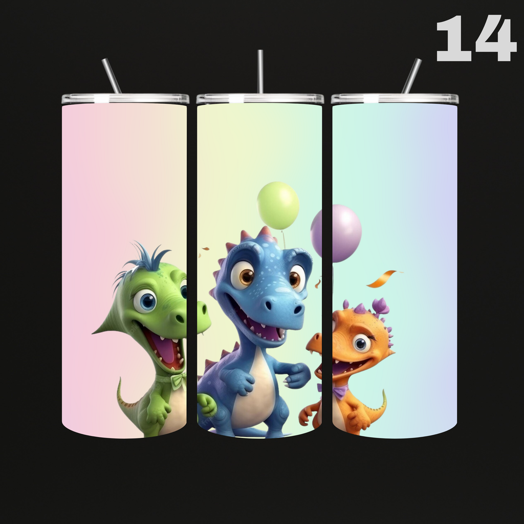 Tumbler Dino's