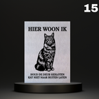 Kattenbord Kant en klaar Main Coon, Pers, Siamees