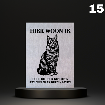 Kattenbord Kant en klaar Main Coon, Pers, Siamees