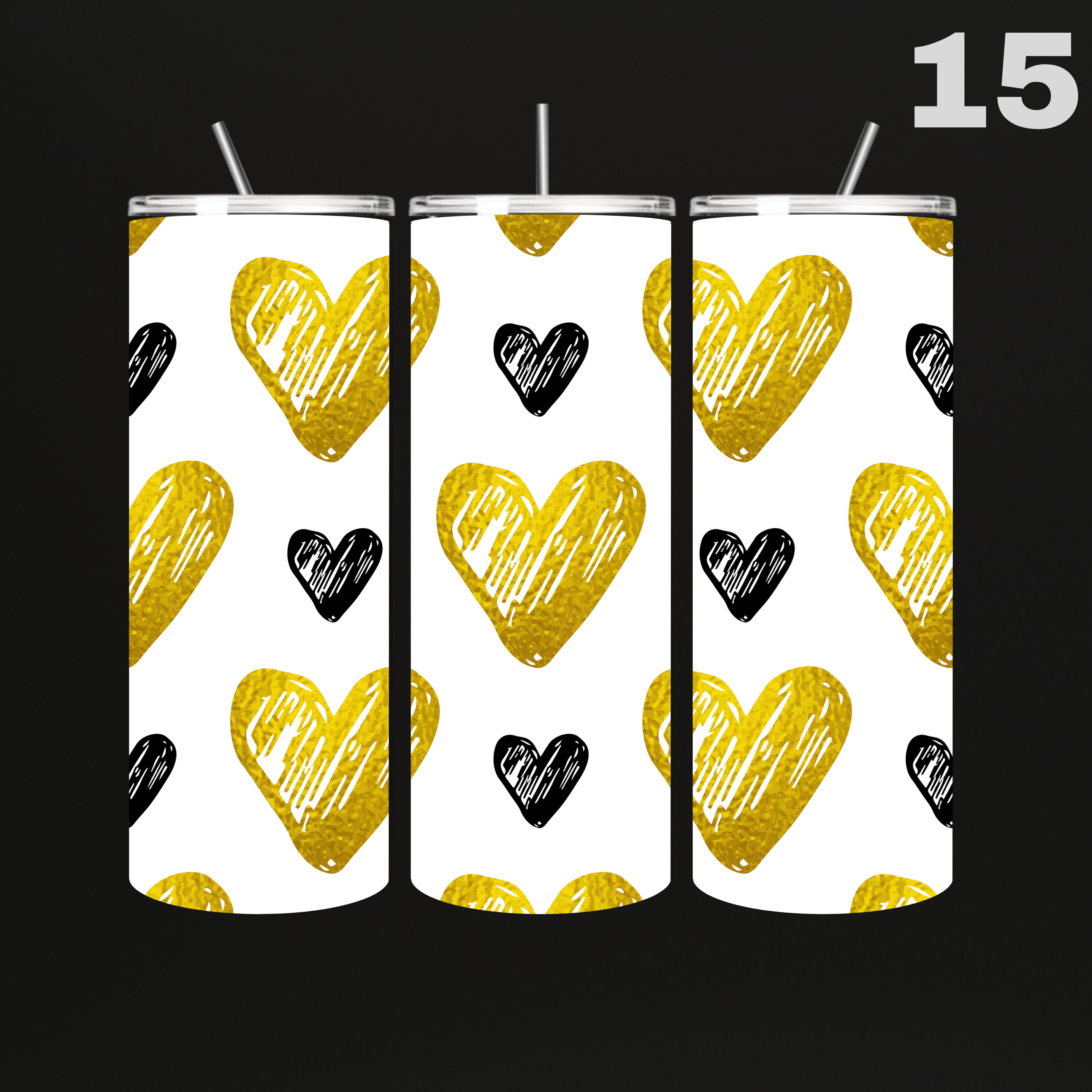 Tumblers Hartjes