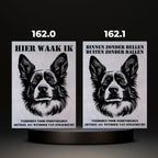 Waakbord Kant en klaar Herder & Collie