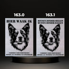 Waakbord Kant en klaar Herder & Collie