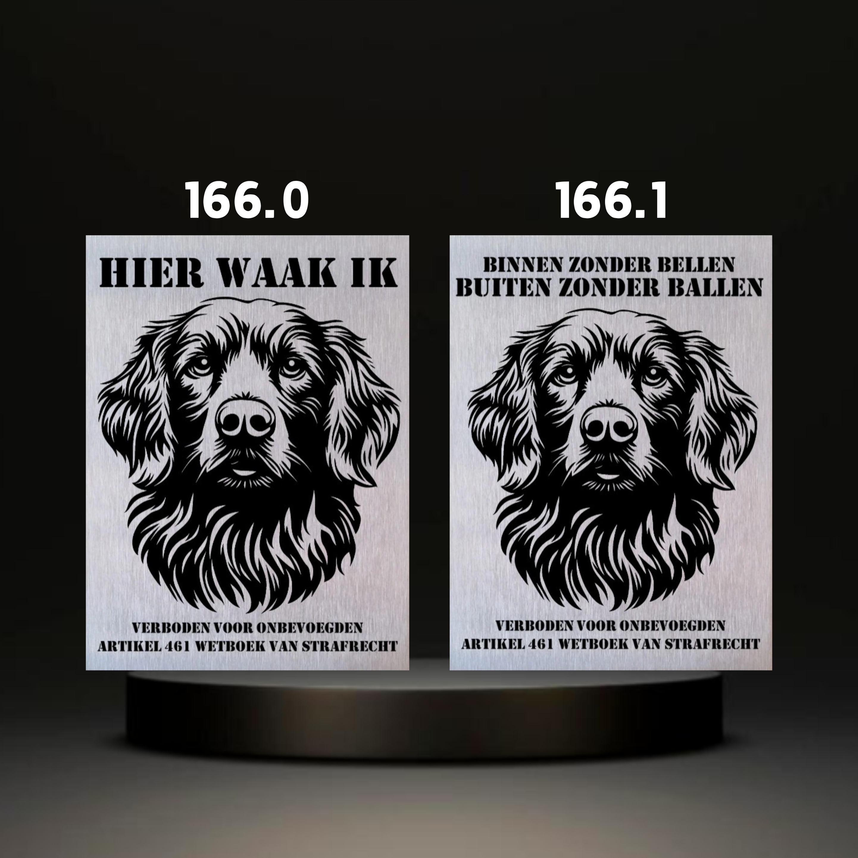 Waakbord Kant en klaar Labrador & Retriever