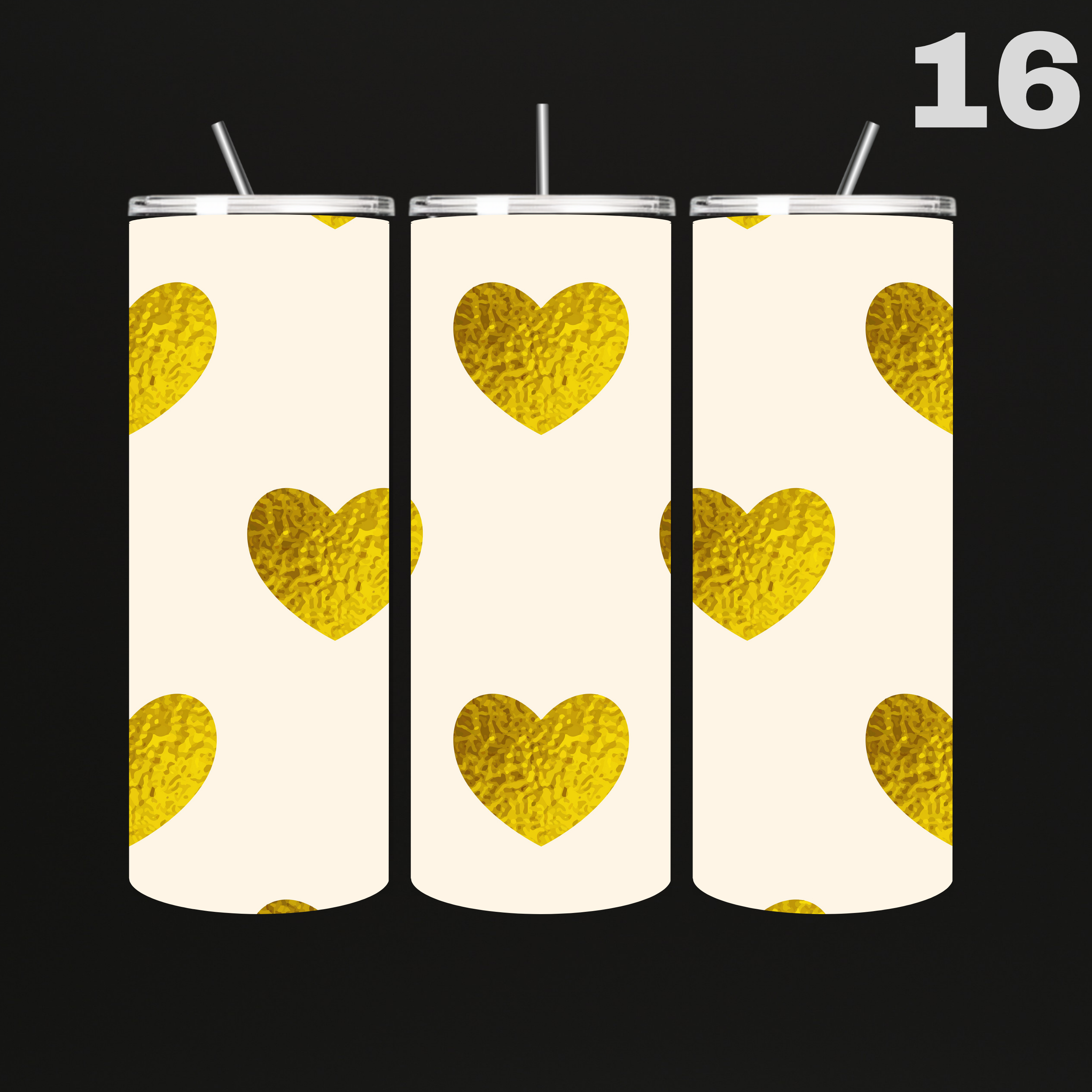 Tumblers Hartjes