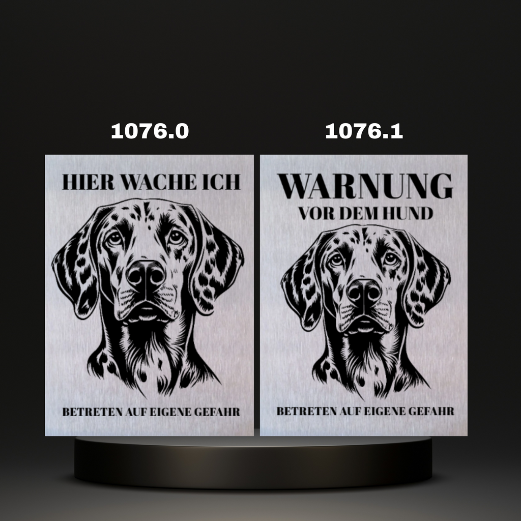 Warnshild Fertiges Design Doodle & Dalmatiner & Beagle & Leopard & Chowchow