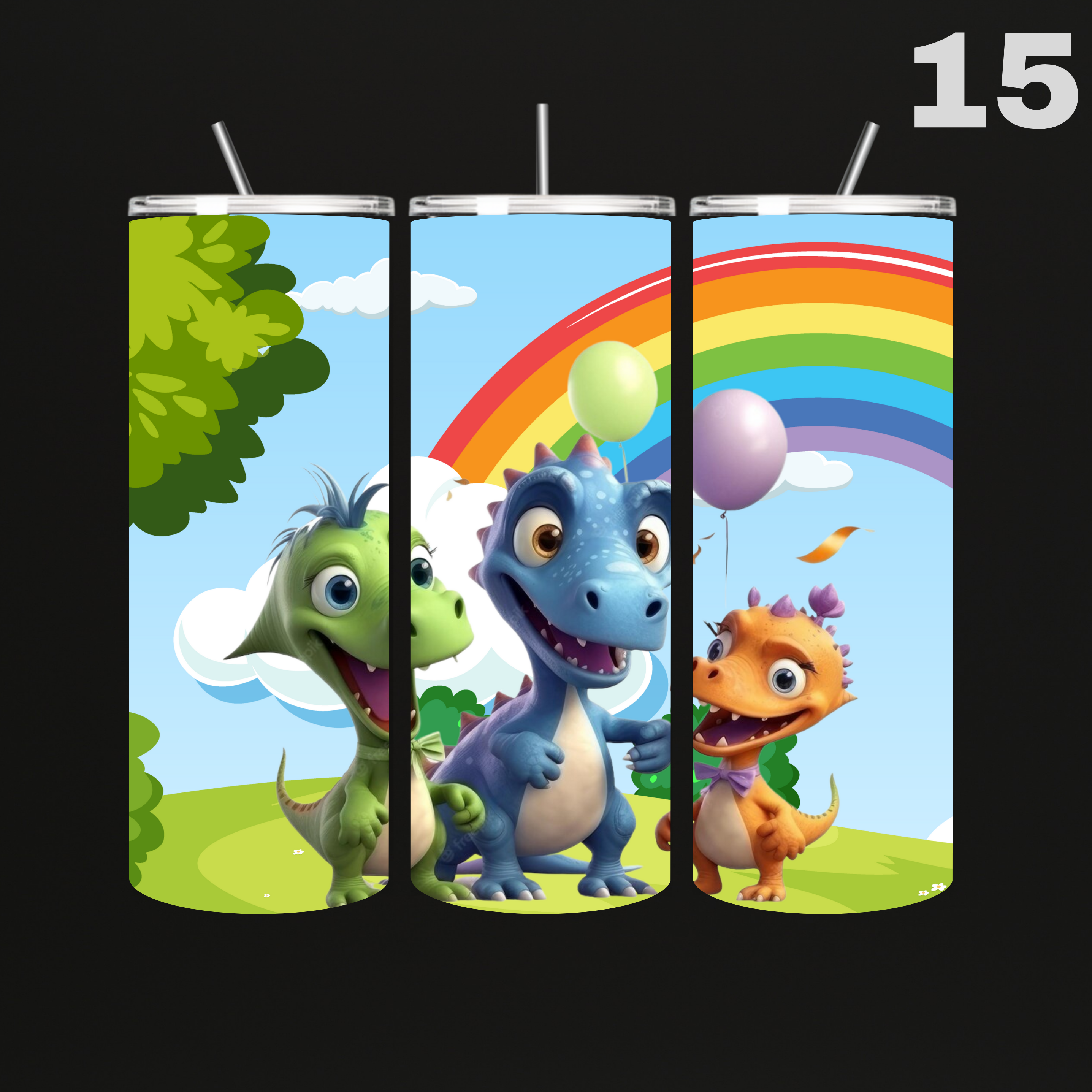 Tumbler Dino's