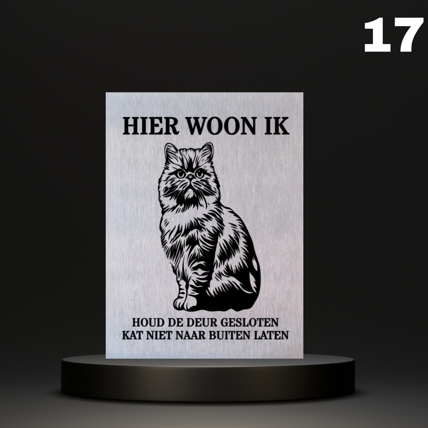 Kattenbord Kant en klaar Main Coon, Pers, Siamees
