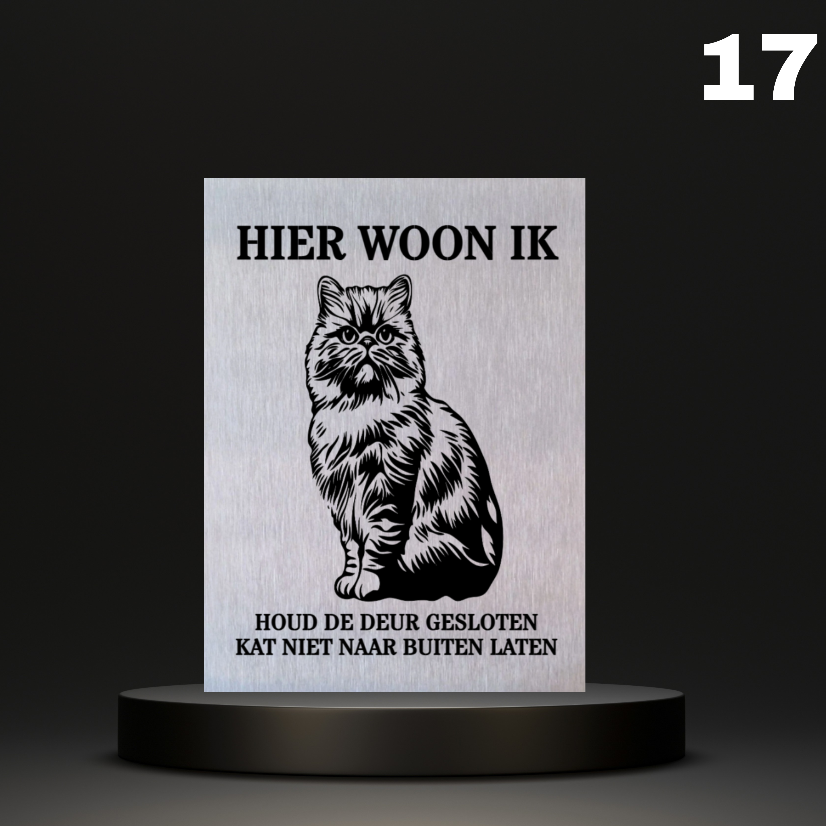 Kattenbord Kant en klaar Main Coon, Pers, Siamees