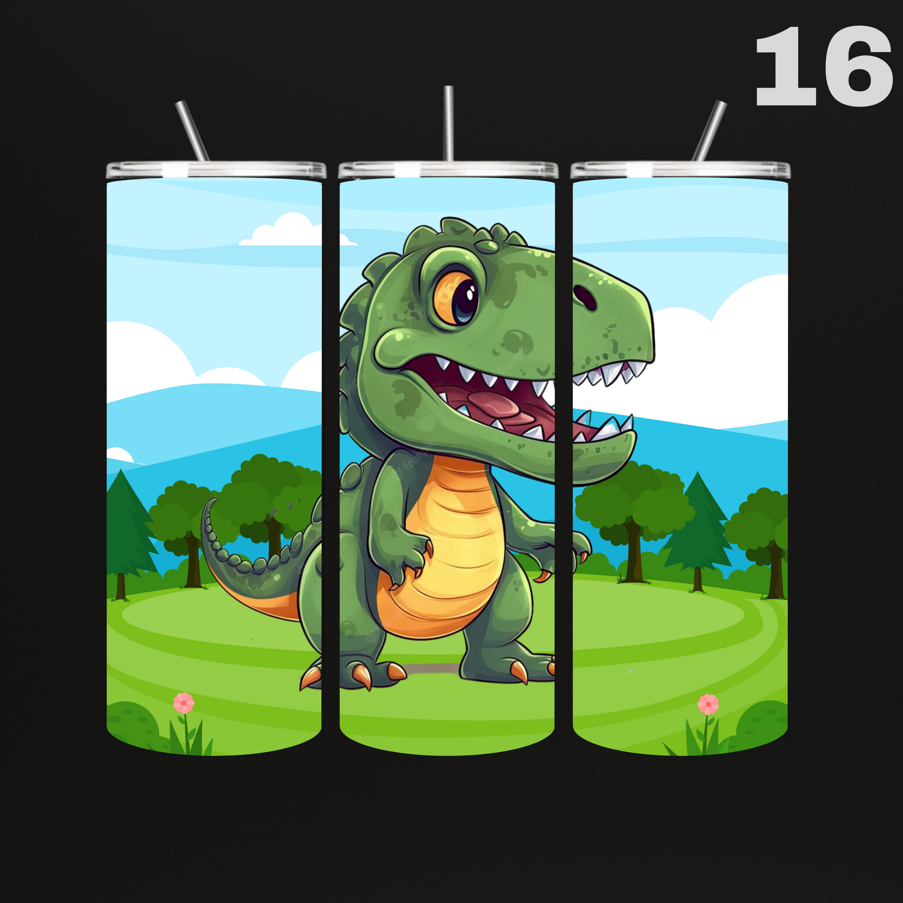 Tumbler Dino's