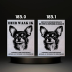 Waakbord Kant en klaar Malthees & Leeuwhondje & Chihuahua & Keeshond