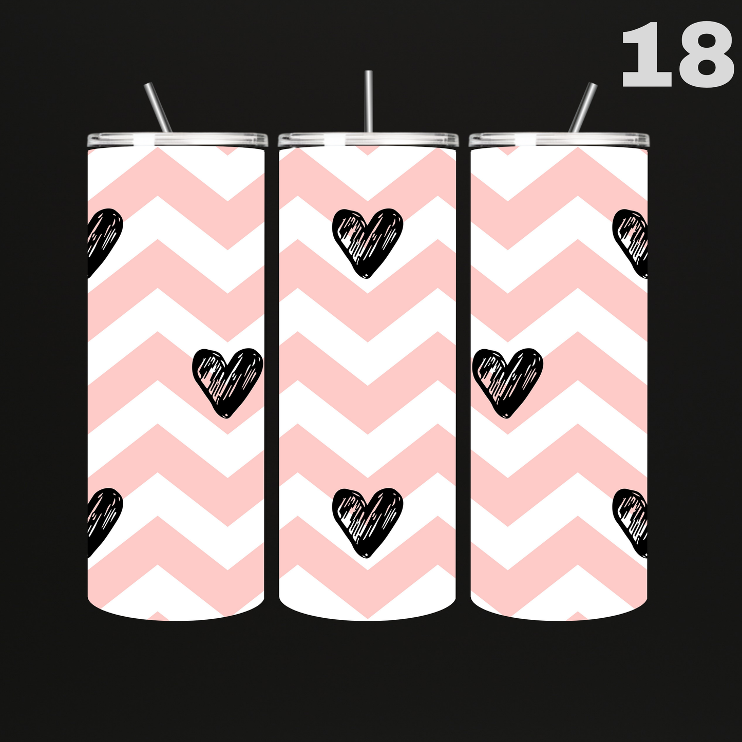 Tumblers Hartjes