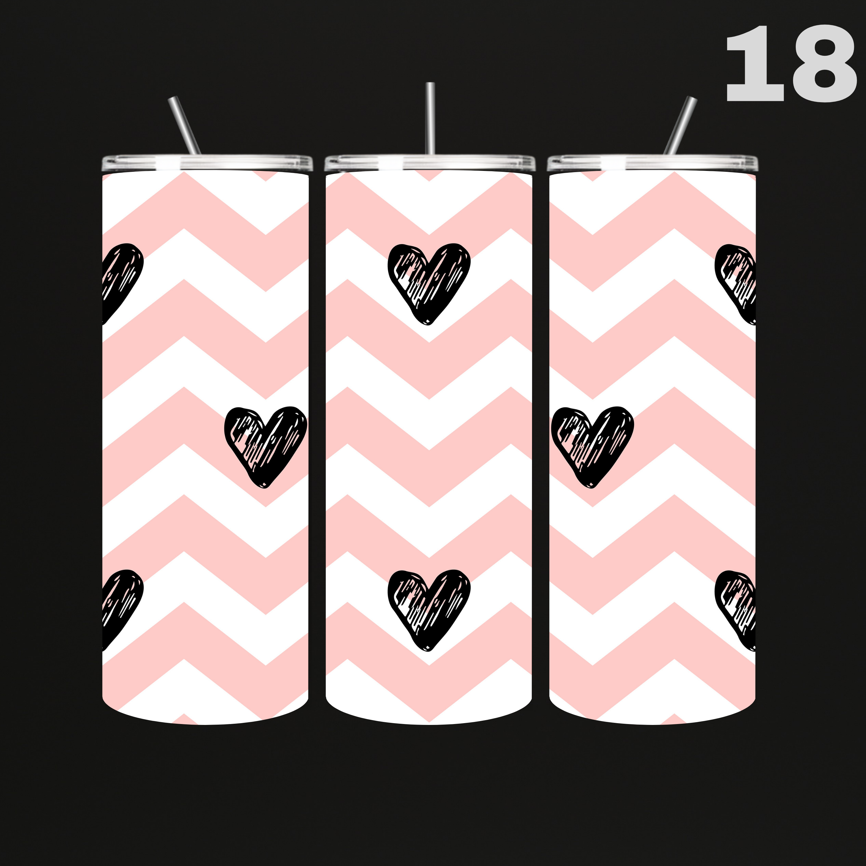 Tumblers Hartjes