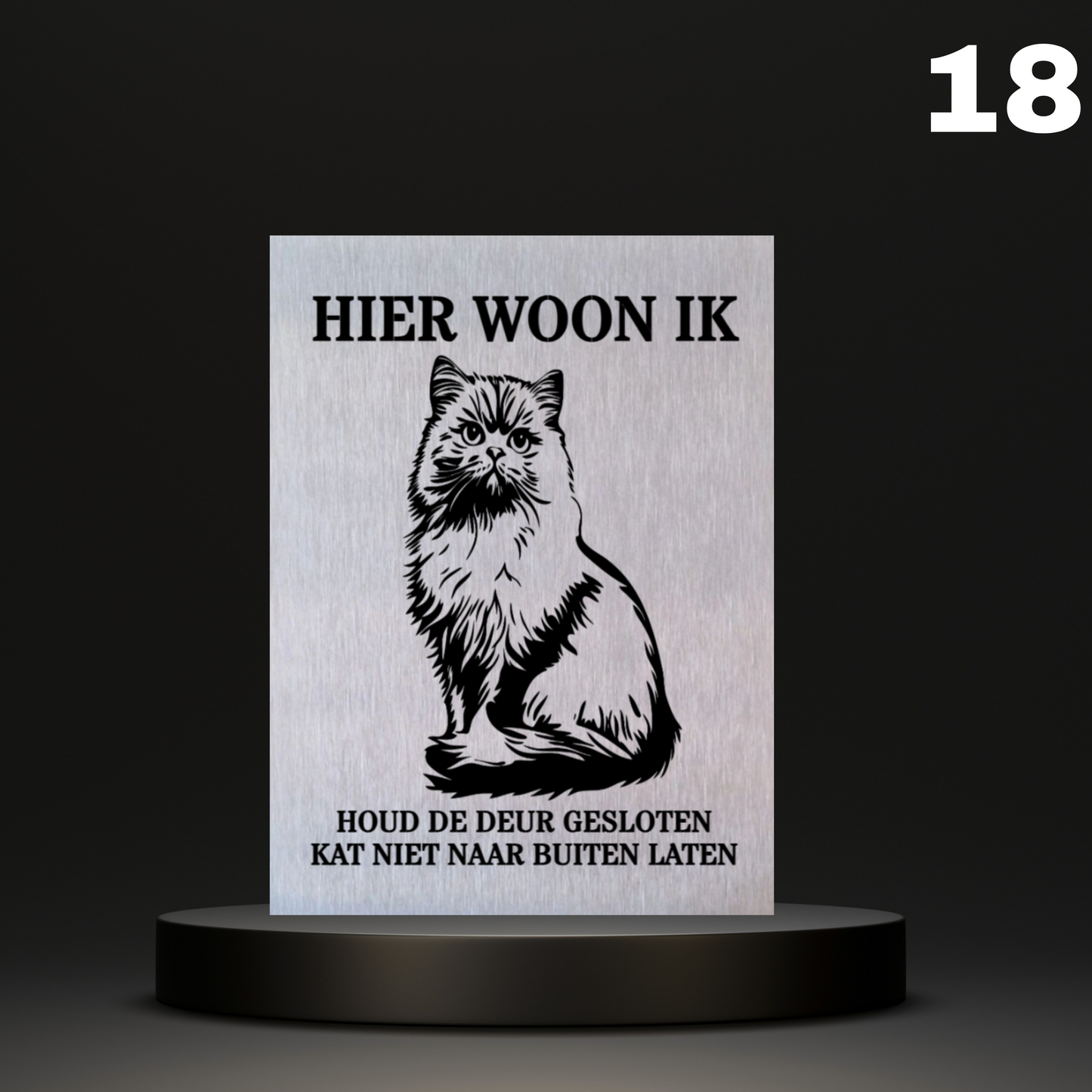 Kattenbord Kant en klaar Main Coon, Pers, Siamees