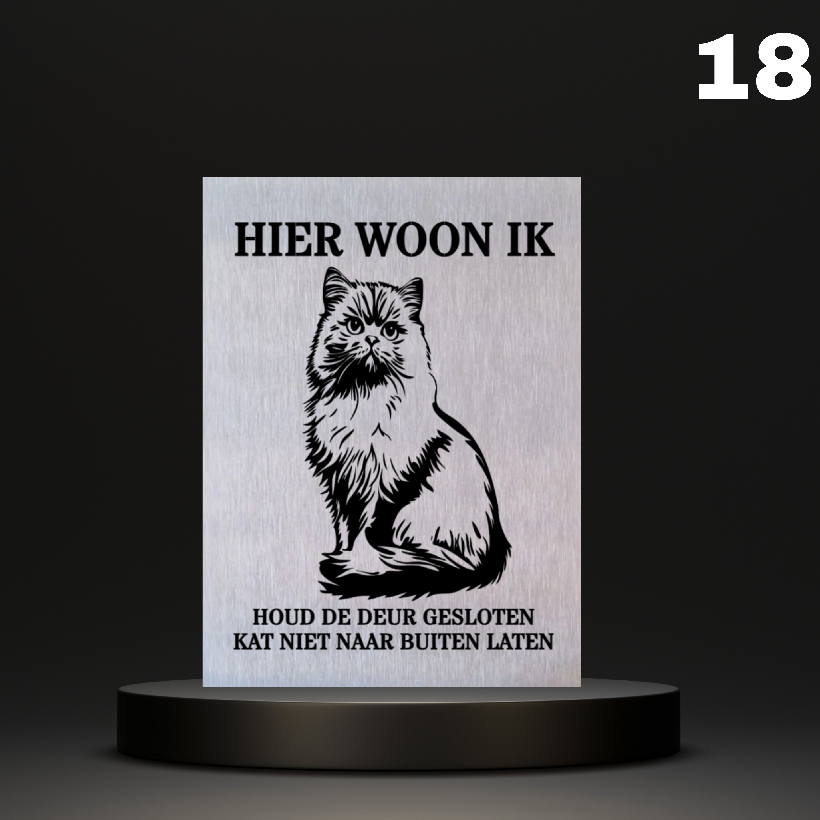 Kattenbord Kant en klaar Main Coon, Pers, Siamees