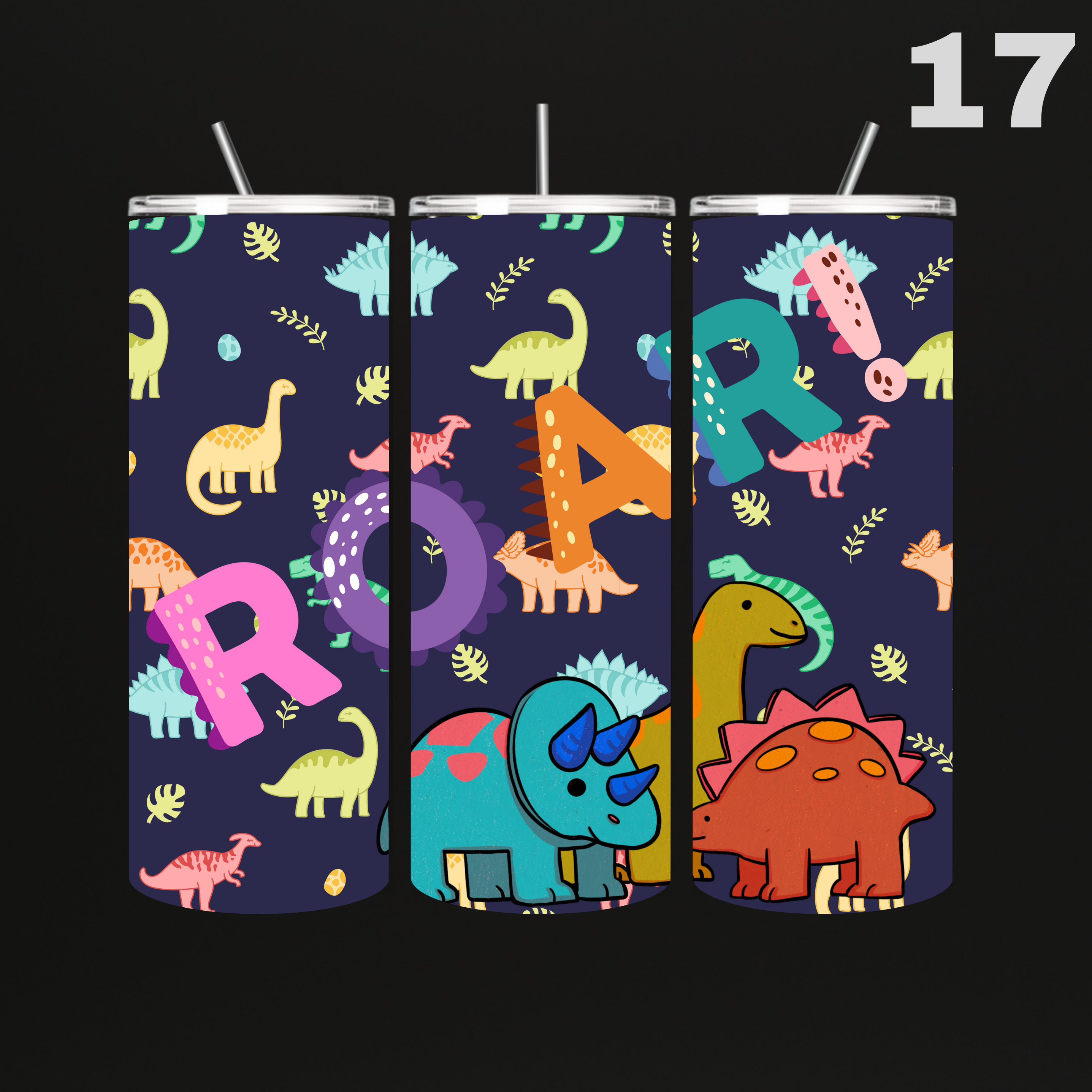 Tumbler Dino's
