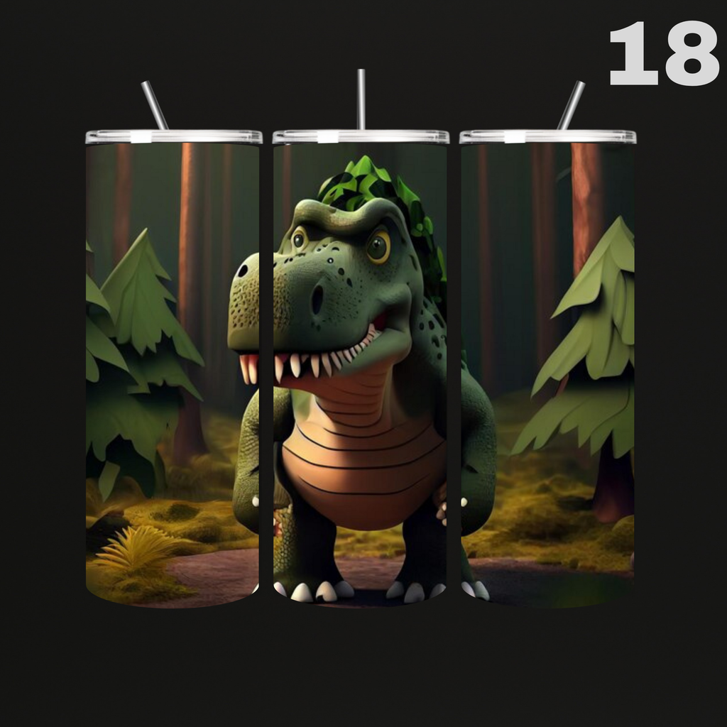 Tumbler Dino's