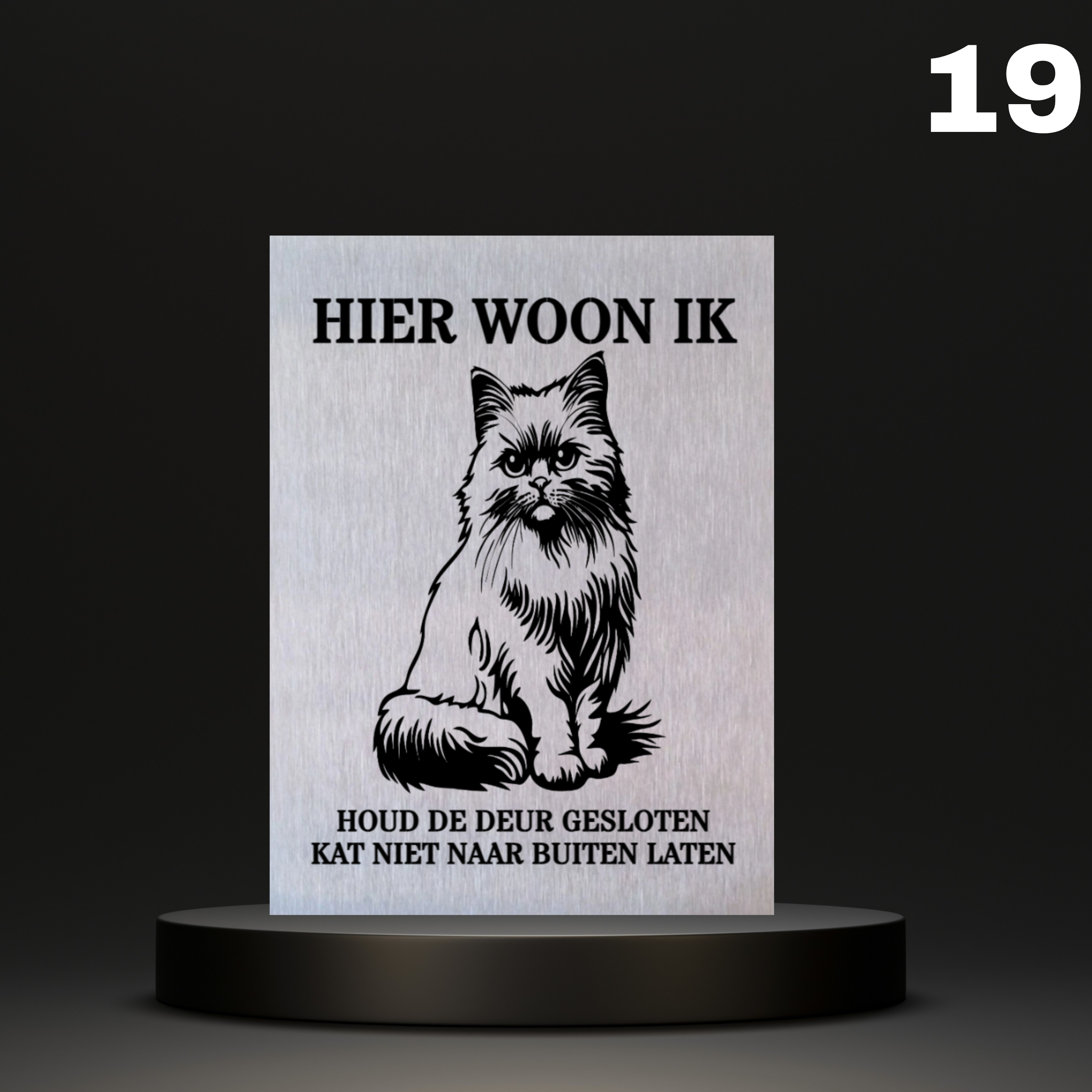 Kattenbord Kant en klaar Main Coon, Pers, Siamees