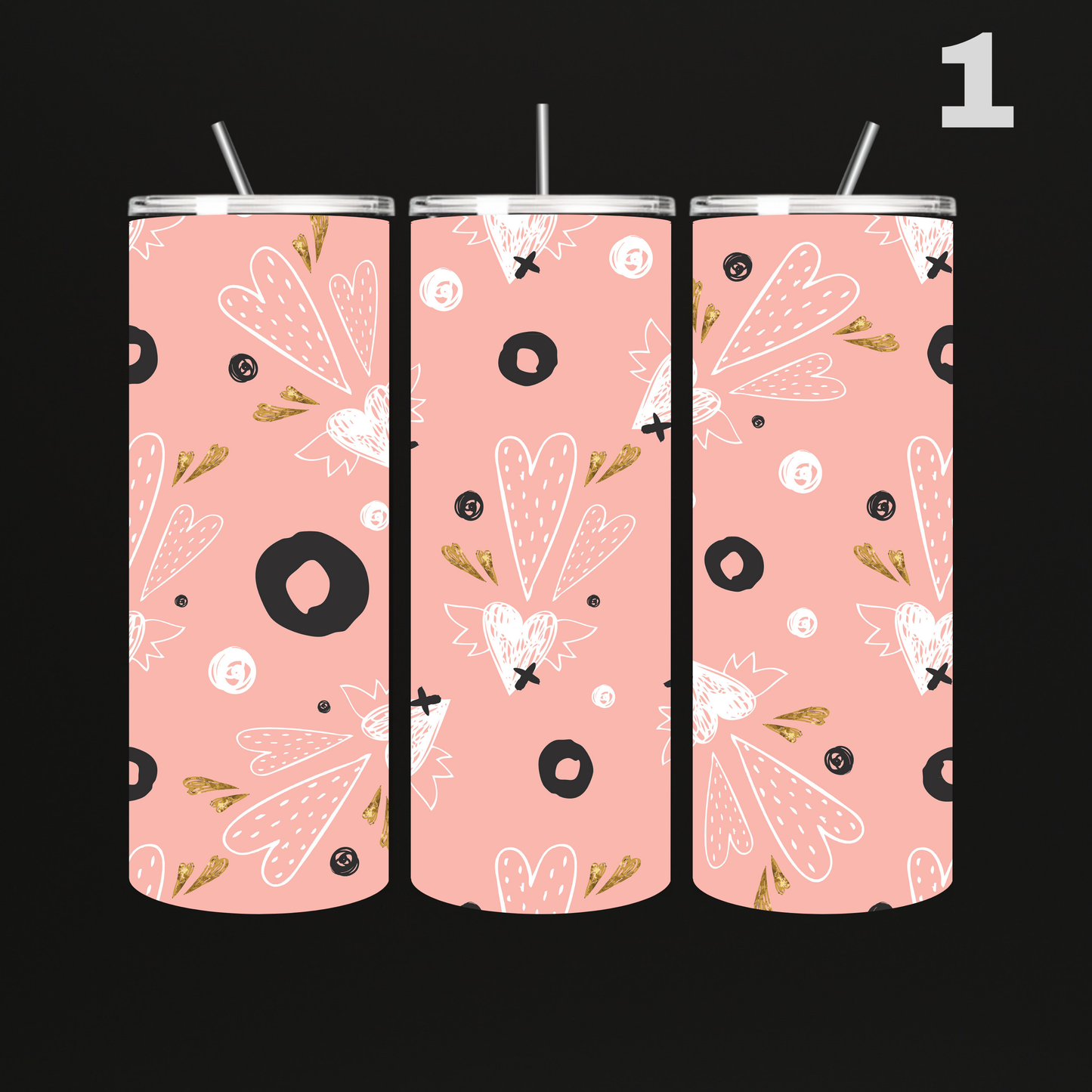 Tumblers Hartjes