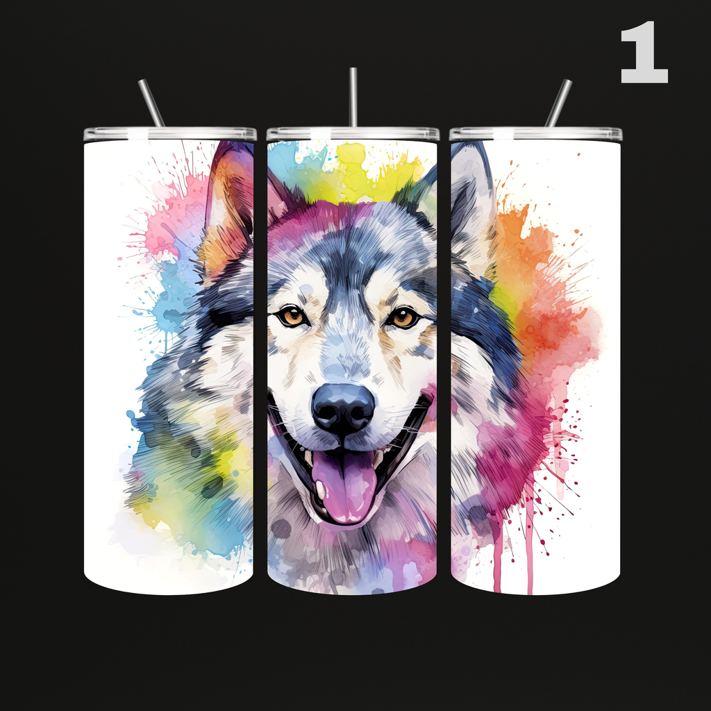 Tumbler Hond Olie