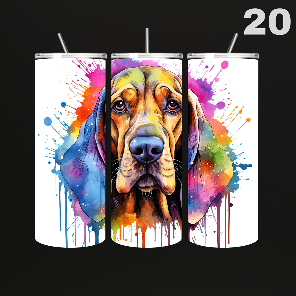 Tumbler Hond Olie