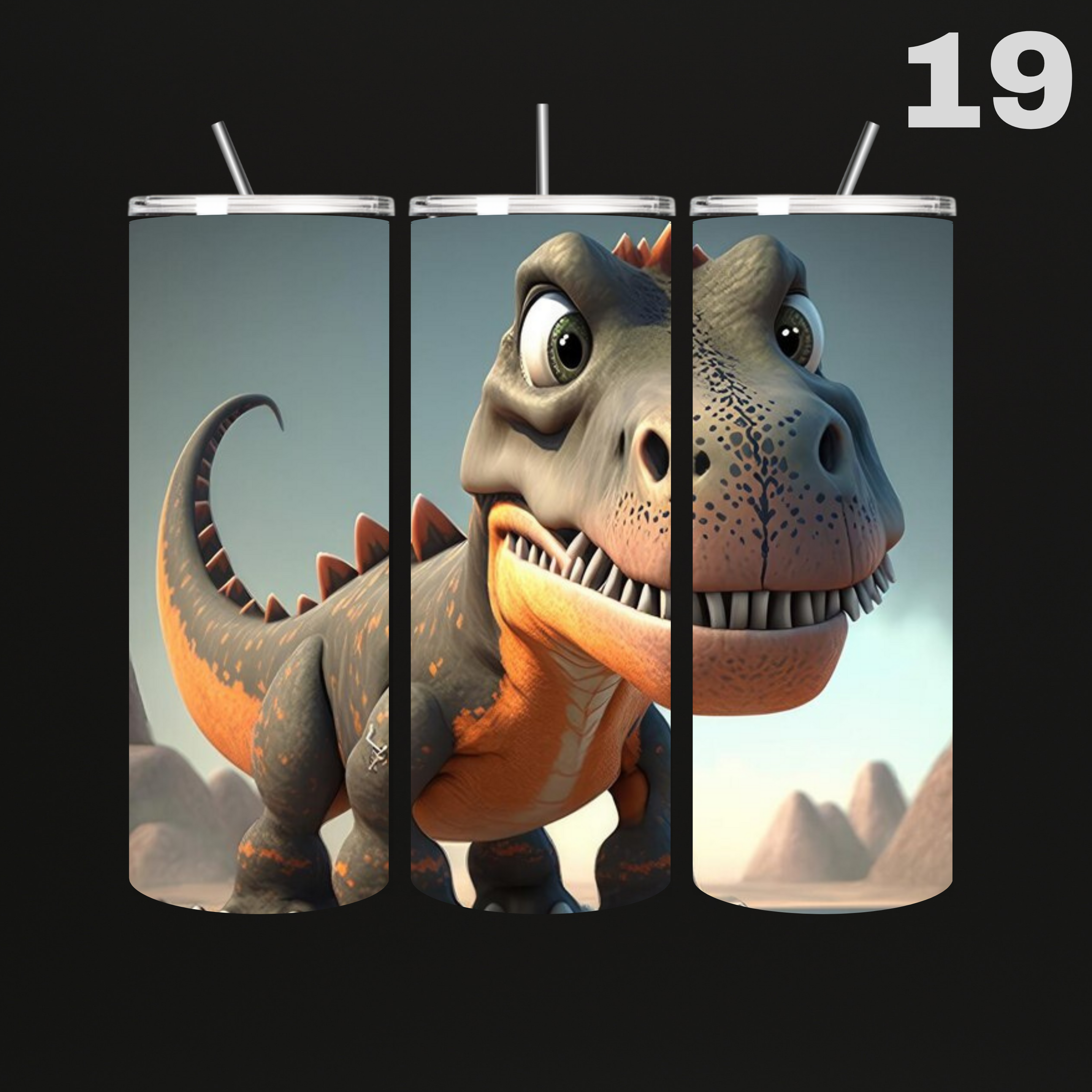 Tumbler Dino's