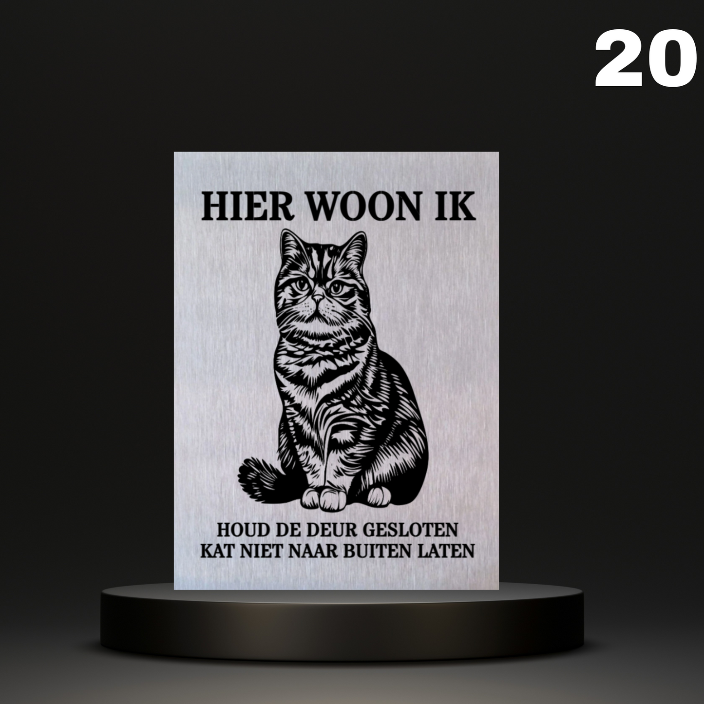 Kattenbord Kant en klaar Main Coon, Pers, Siamees