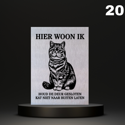 Kattenbord Kant en klaar Main Coon, Pers, Siamees