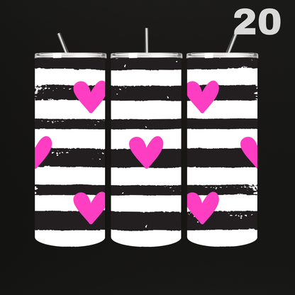 Tumblers Hartjes