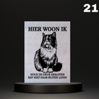 Kattenbord Kant en klaar Main Coon, Pers, Siamees