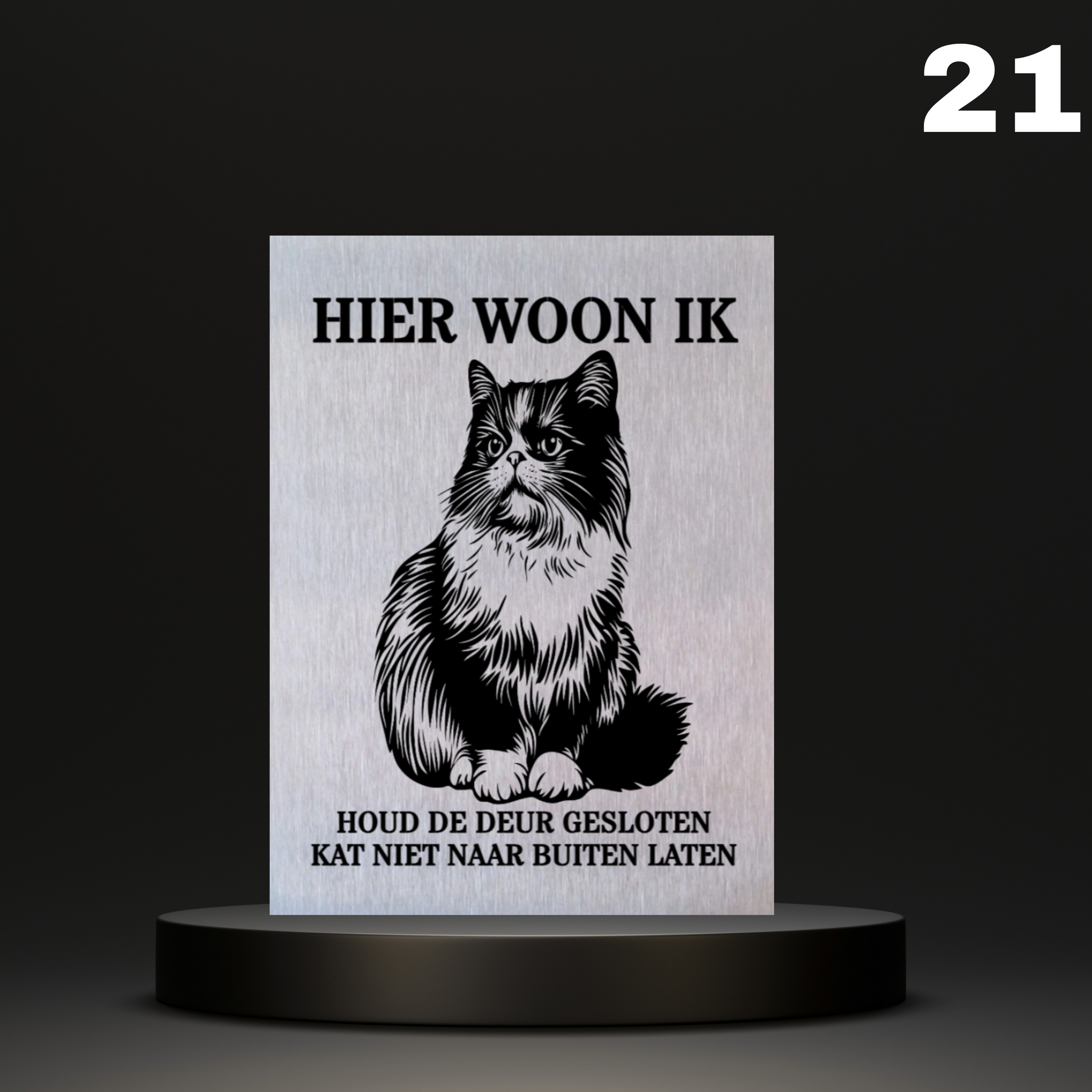 Kattenbord Kant en klaar Main Coon, Pers, Siamees