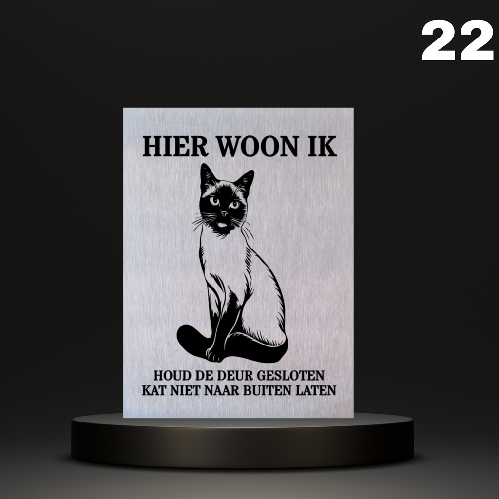 Kattenbord Kant en klaar Main Coon, Pers, Siamees