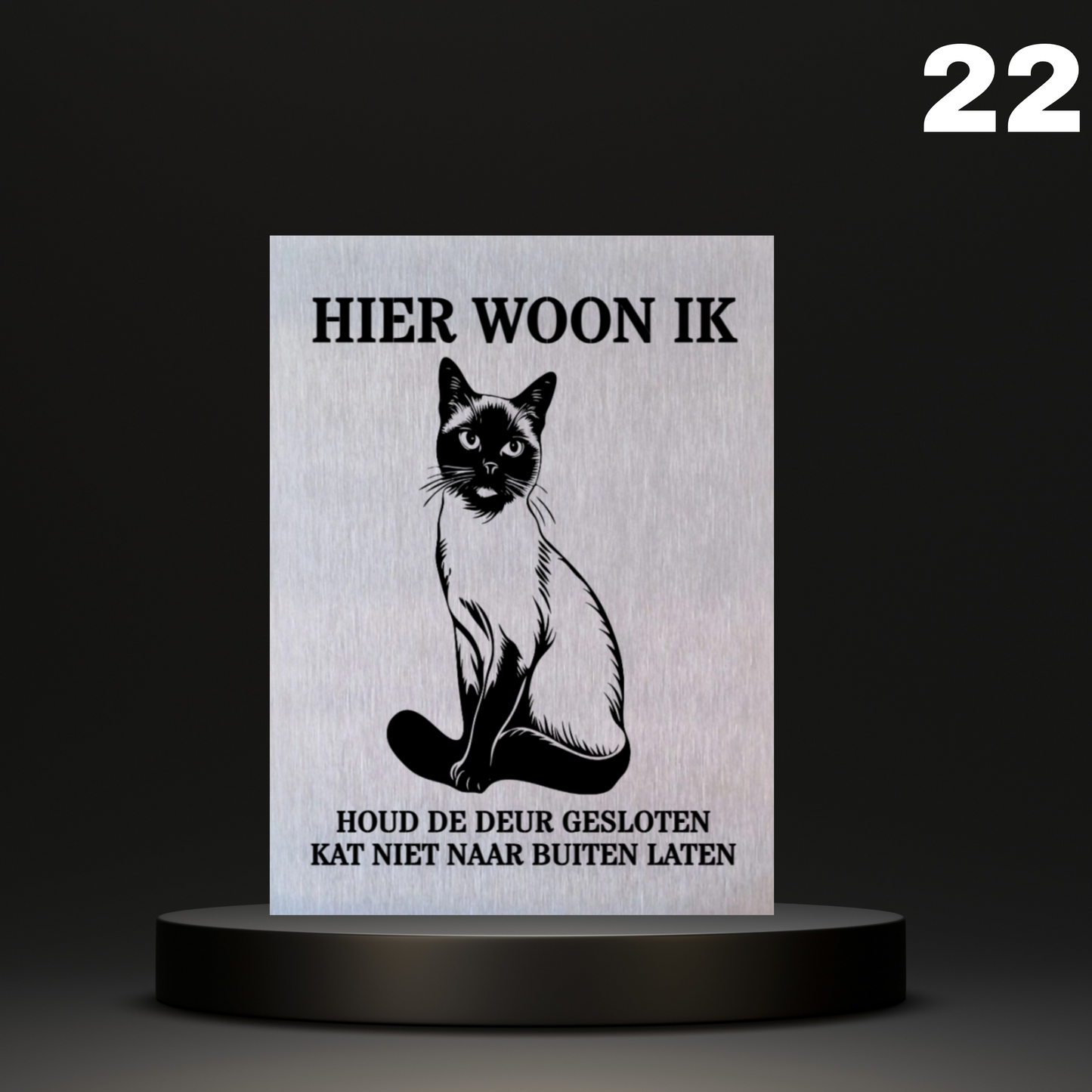 Kattenbord Kant en klaar Main Coon, Pers, Siamees