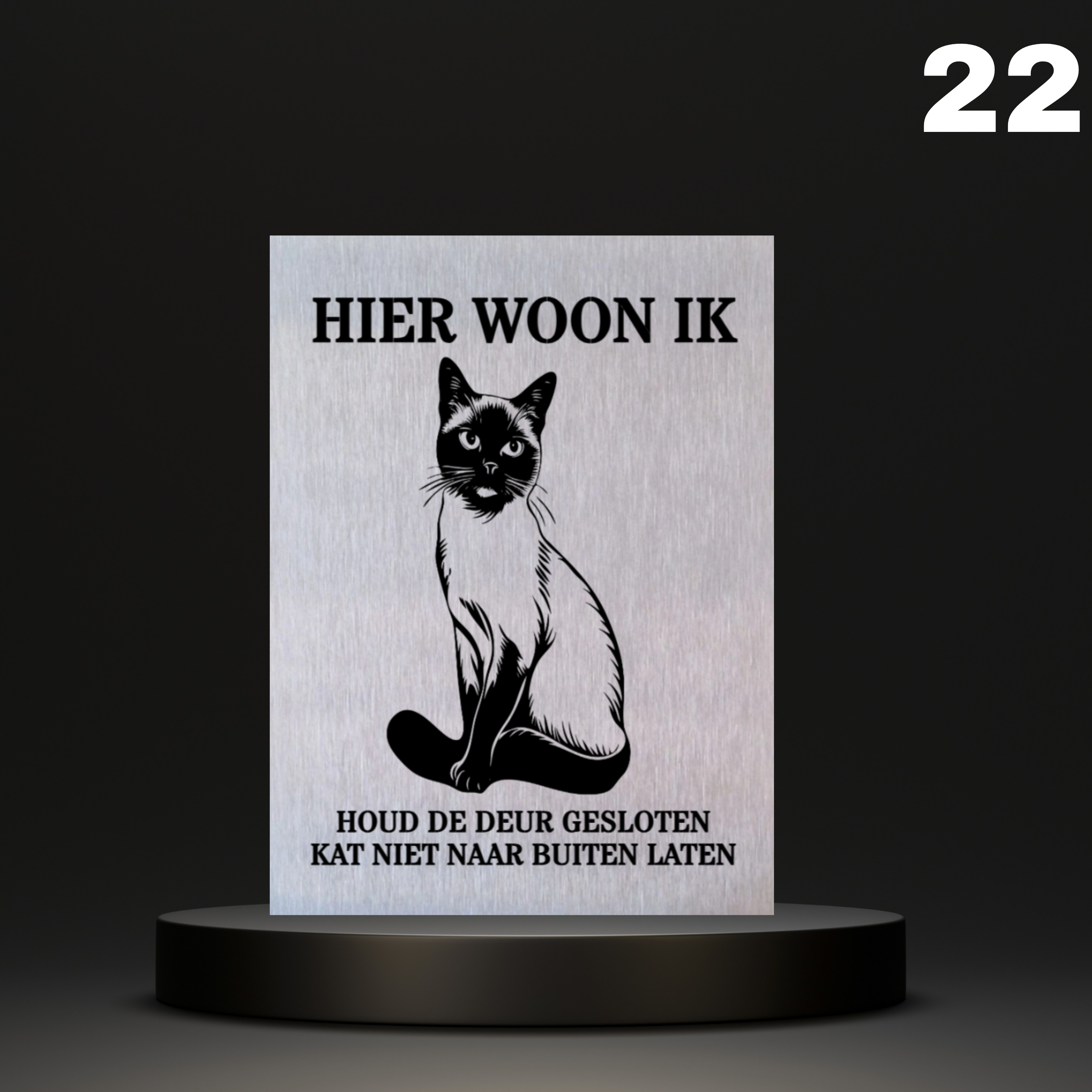 Kattenbord Kant en klaar Main Coon, Pers, Siamees