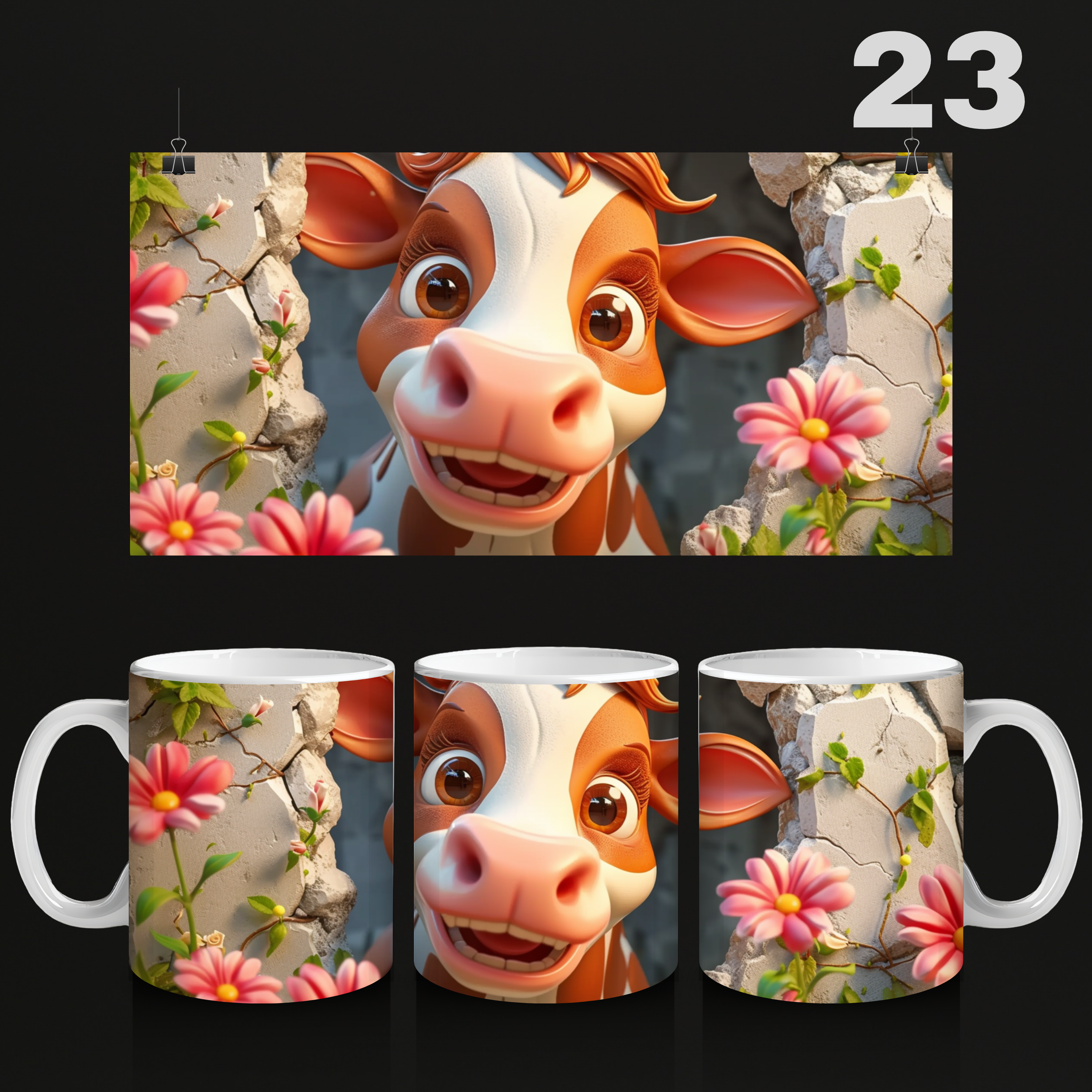 Mok Babydier Flowers