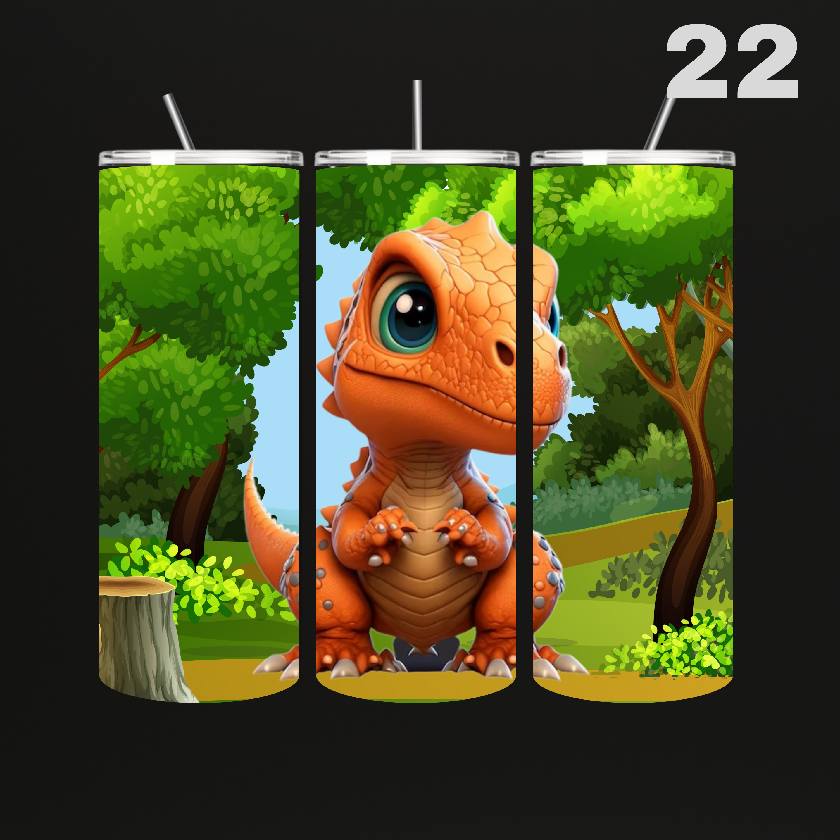 Tumbler Dino's