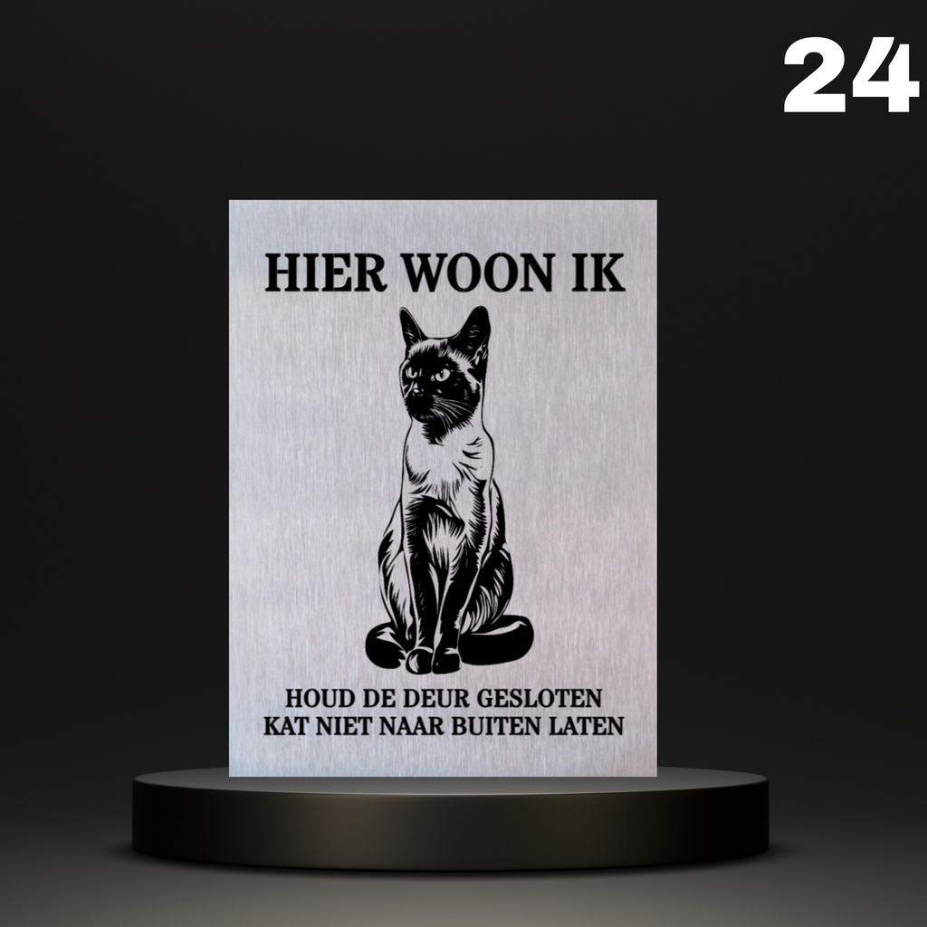 Kattenbord Kant en klaar Main Coon, Pers, Siamees