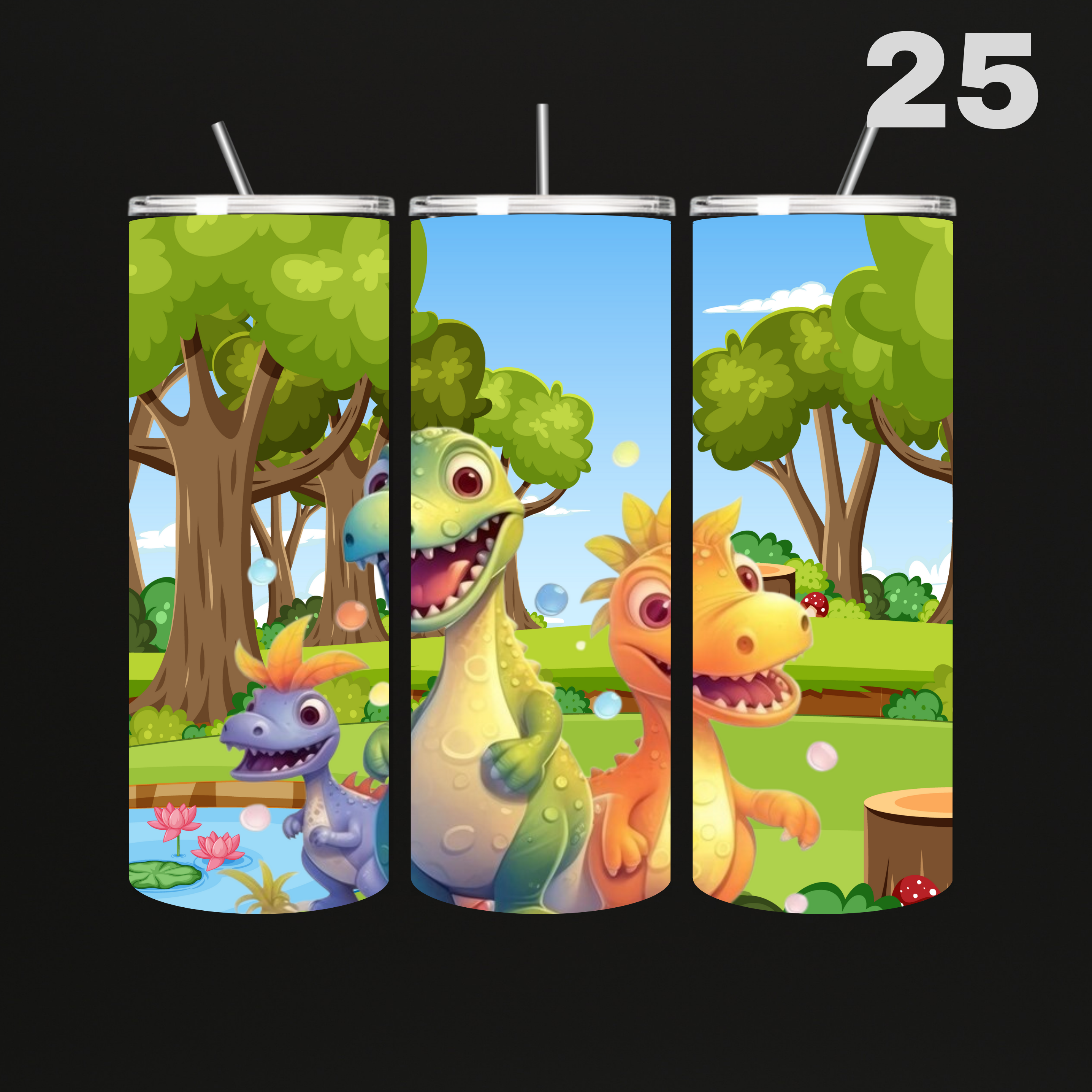 Tumbler Dino's