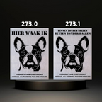 Waakbord Kant en klaar Terriërs & Teckel