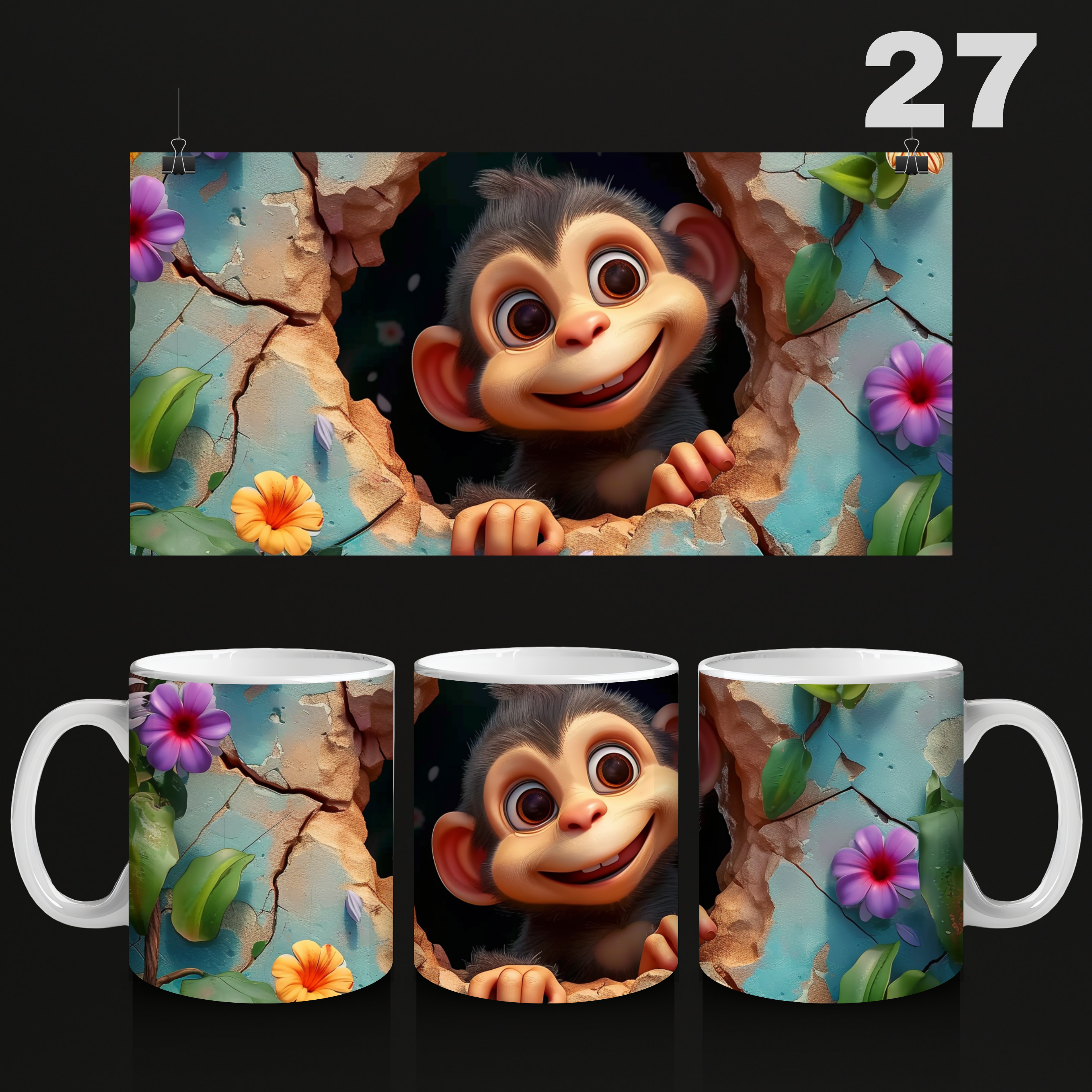 Mok Babydier Flowers